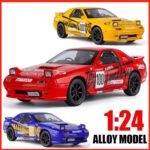 ماکت ماشین فلزی مزدا مدل Mazda RX7 FC مقیاس 1:24 - Image 5