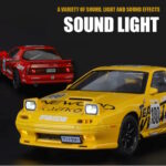 ماکت ماشین فلزی مزدا مدل Mazda RX7 FC مقیاس 1:24 - Image 7