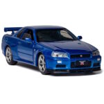 ماکت ماشین فلزی نیسان اسکالاین 1:24 Nissan Skyline GT R R34