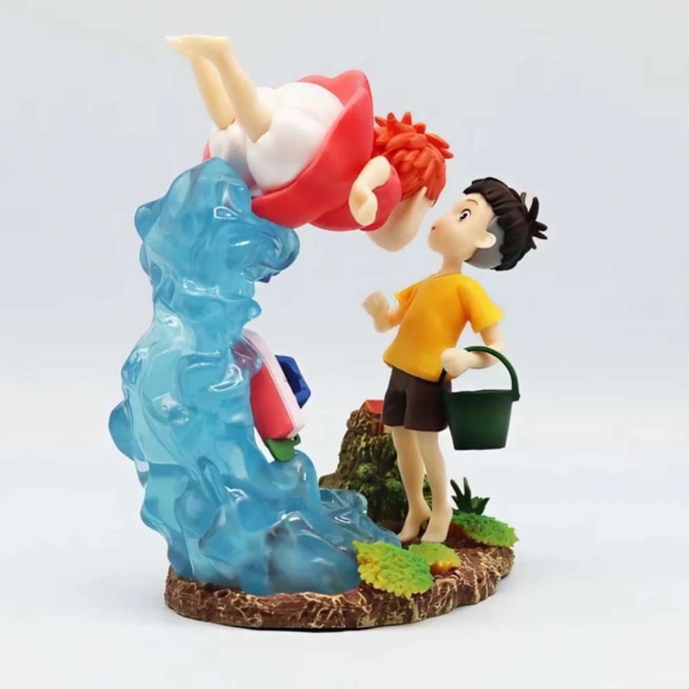 سوسکه فیگور پونیو و سوسوکه از انیمه ponyo جعبه دار - Image 1